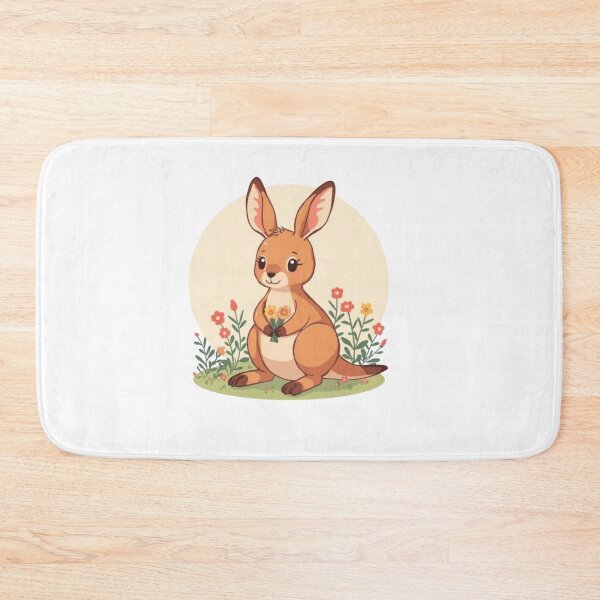 Item preview, Adorable Chubby Orange Kangaroo designed and sold by aqua1001.