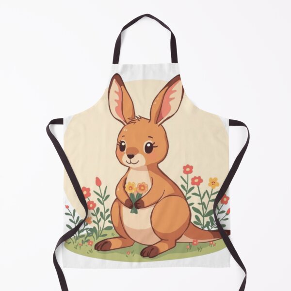 Item preview, Adorable Chubby Orange Kangaroo designed and sold by aqua1001.
