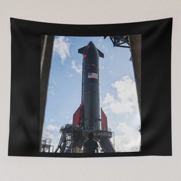 Item preview, spacex starship designed and sold by TEEJAMBOREE.