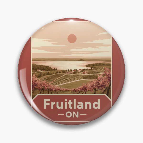 Item preview, Fruitland Ontario ON Canada Niagara Region Vineyard Landscape designed and sold by meganohm.