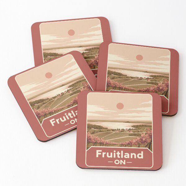 Item preview, Fruitland Ontario ON Canada Niagara Region Vineyard Landscape designed and sold by meganohm.