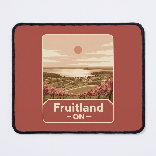 Item preview, Fruitland Ontario ON Canada Niagara Region Vineyard Landscape designed and sold by meganohm.