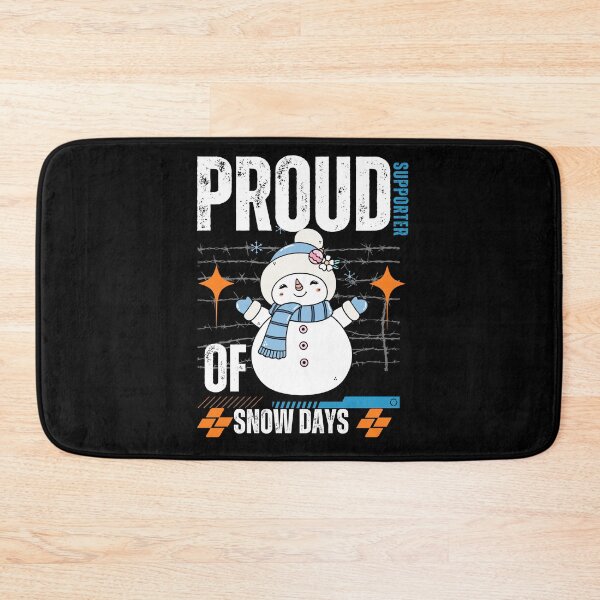 Item preview, Proud Supporter of Snow Days – Funny Winter T-Shirt for Snow Lovers designed and sold by Hicham4.