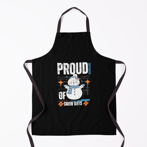 Item preview, Proud Supporter of Snow Days – Funny Winter T-Shirt for Snow Lovers designed and sold by Hicham4.