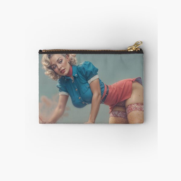 Item preview, Retro Pin-Up Style Portrait designed and sold by DavidePoggio.