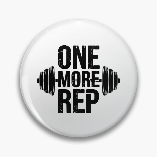 Item preview, One More Rep Hardcore Gym Motivation Typography Art designed and sold by Mido tee art shop.