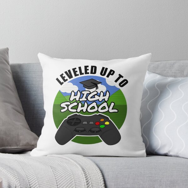 Item preview, Leveled Up To High School, Gamer Video Gaming designed and sold by doodlerob.