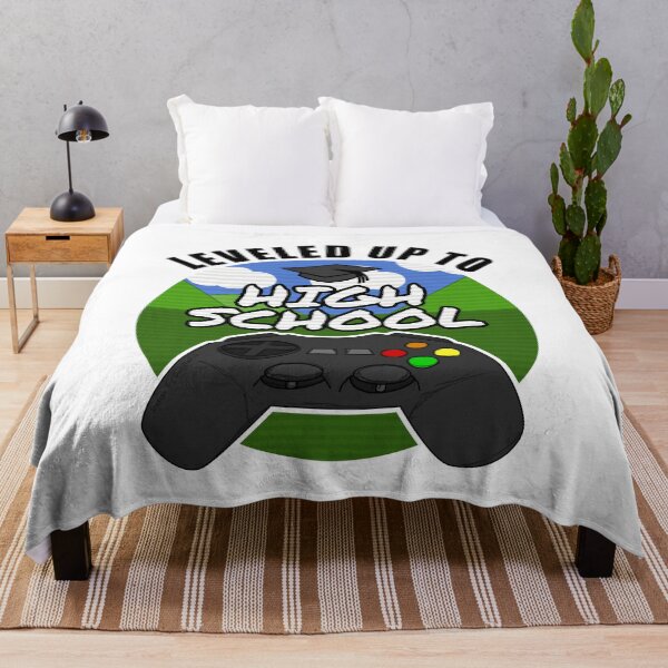 Item preview, Leveled Up To High School, Gamer Video Gaming designed and sold by doodlerob.