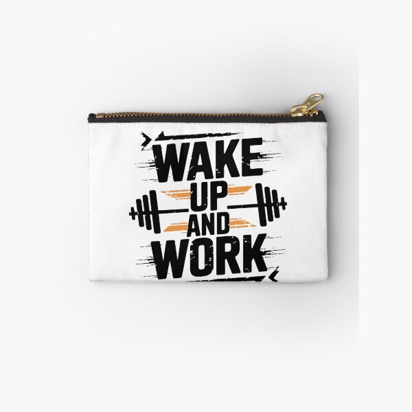 Item preview, Wake Up And Work Relentless Gym Motivation Art designed and sold by Mido tee art shop.