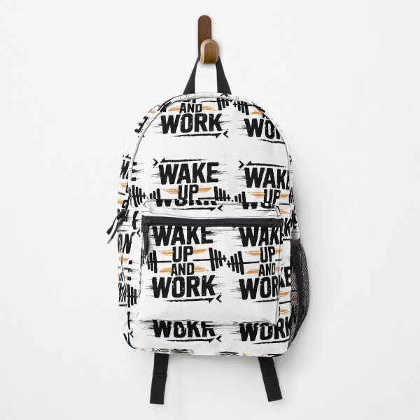 Item preview, Wake Up And Work Relentless Gym Motivation Art designed and sold by Mido tee art shop.