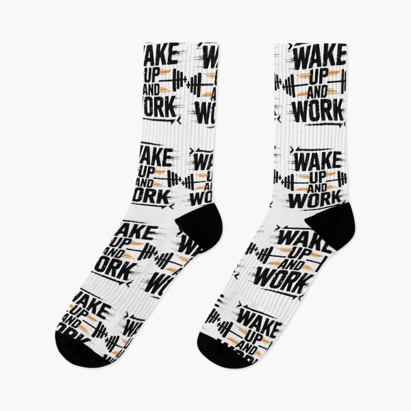 Item preview, Wake Up And Work Relentless Gym Motivation Art designed and sold by Mido tee art shop.