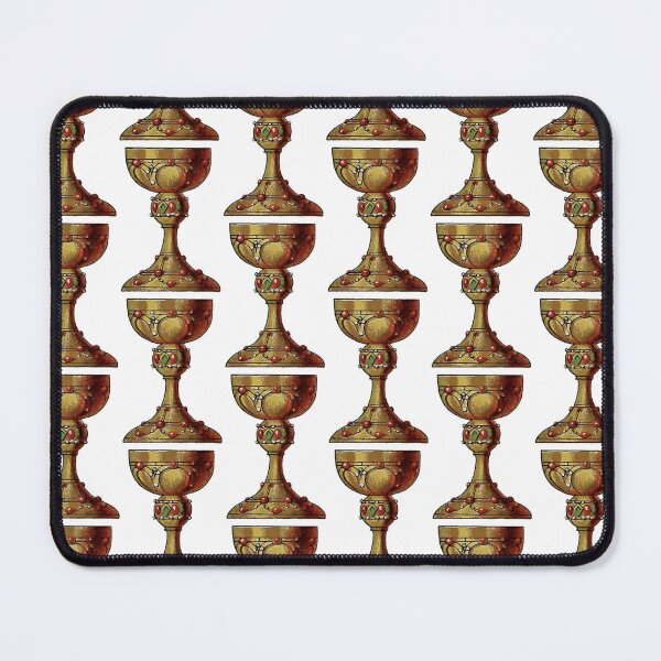 Item preview, Medieval Goblet Illustration, Golden Goblet, Gold Chalice, Manuscript Art designed and sold by HawthorneFlame.