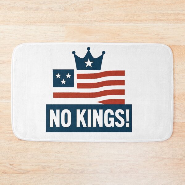Item preview, "No Kings" slogan used in the US during mass protests designed and sold by JaroDesign2023.
