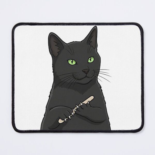 Item preview, Black kitten, file your nails designed and sold by MrSor.