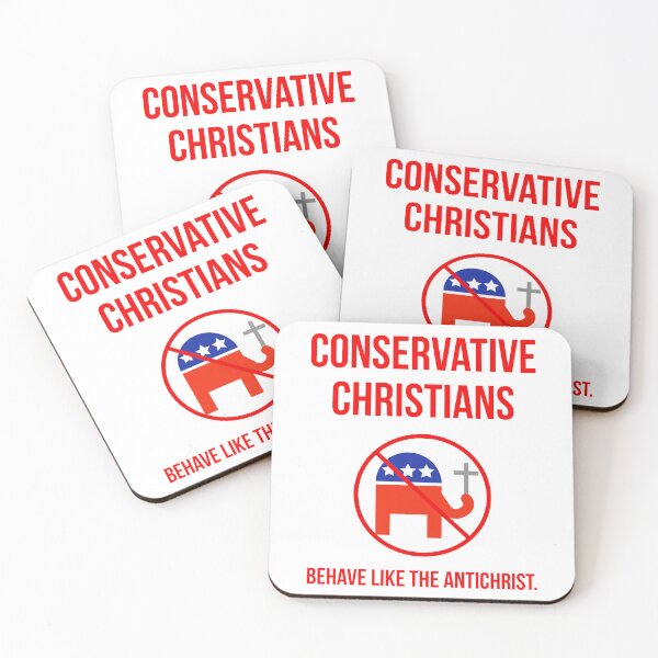Item preview, Conservative Christians behave like the Antichrist. designed and sold by Rachel the Artist .