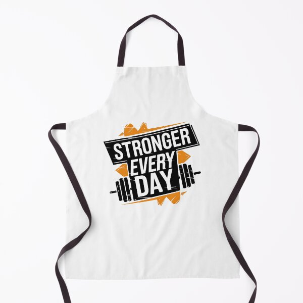 Item preview, Stronger Every Day Fitness Progress Motivation Art designed and sold by Mido tee art shop.