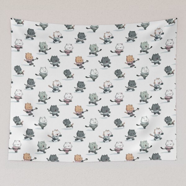 Item preview, Ice Hockey Cat  – Playful Hockey Cats in Action   | Cat Lover | Sport | Ice Hockey | Gift idea  designed and sold by VieUnique.