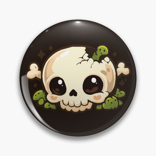 Item preview, Happy Worm Skull designed and sold by shockart-pl.