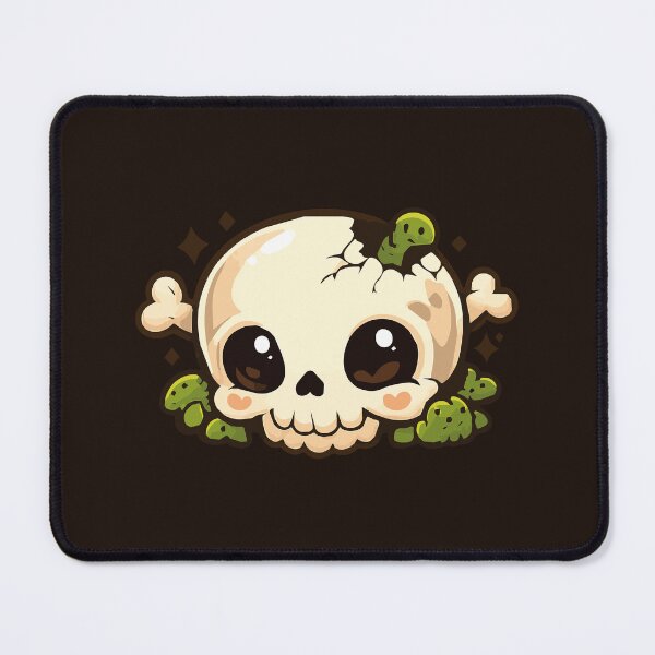 Item preview, Happy Worm Skull designed and sold by shockart-pl.
