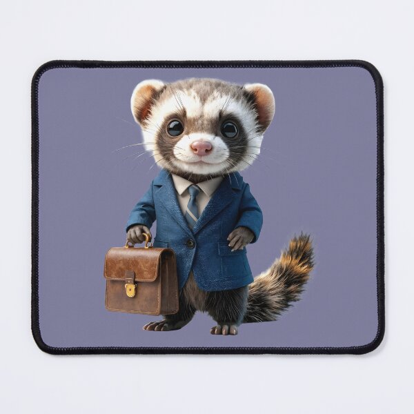 Item preview, Business Executive Ferret Style designed and sold by PawJoyParents.