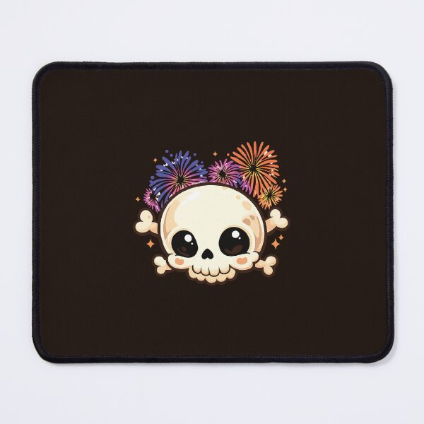 Item preview, Fireworks Colorful Skull designed and sold by shockart-pl.