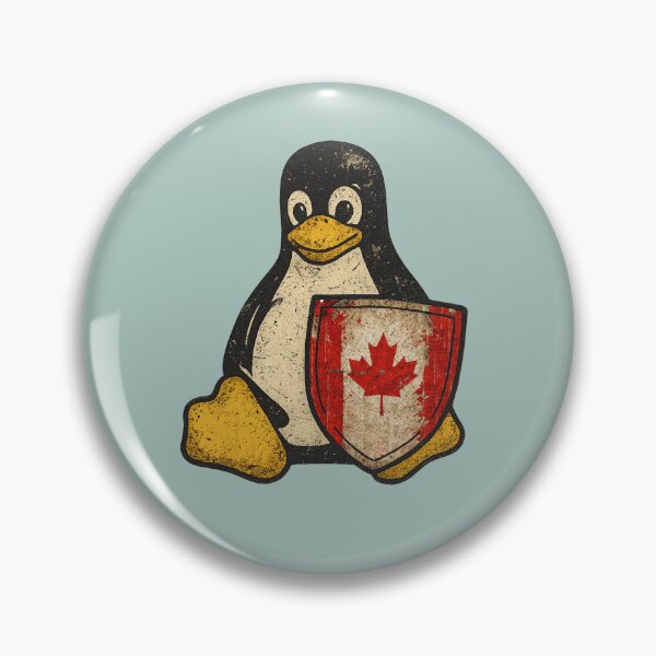 Item preview, Tux LINUX Canada designed and sold by angoma.