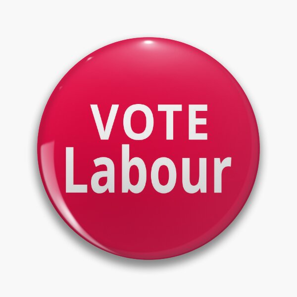 Item preview, Vote Labour General Election UK White designed and sold by Jeallan Designs.