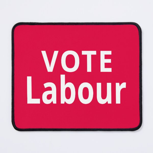 Item preview, Vote Labour General Election UK White designed and sold by Jeallan Designs.