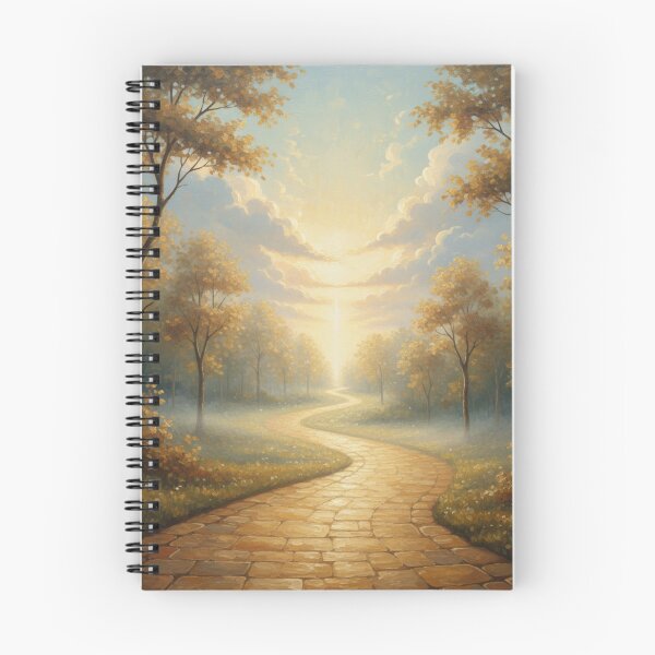 Item preview, Golden Path to Light – Autumn Forest Landscape Wall Art of Hope | Percent Exclusive designed and sold by MonaRose_Art.