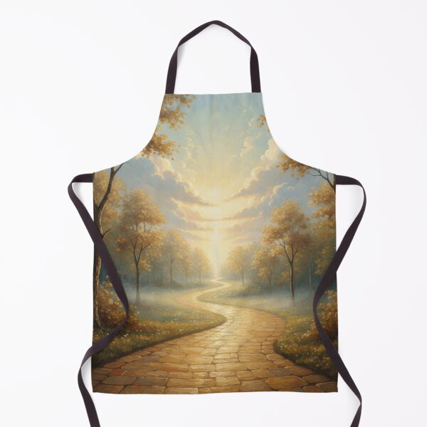 Item preview, Golden Path to Light – Autumn Forest Landscape Wall Art of Hope | Percent Exclusive designed and sold by MonaRose_Art.
