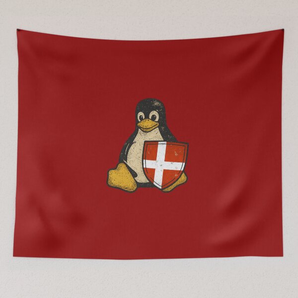 Item preview, Tux LINUX Dinamarca designed and sold by angoma.