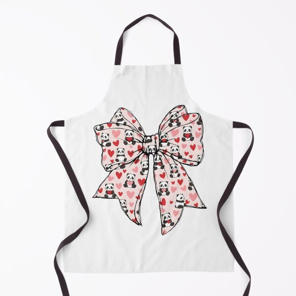 Item preview, Cute Valentine Panda Coquette Bow Valentine Bear designed and sold by KroghDs.
