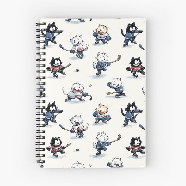 Artikelvorschau, Ice Hockey Cat  – Playful Hockey Cats in Action   | Cat Lover | Sport | Ice Hockey | Gift idea  entworfen und verkauft von VieUnique.