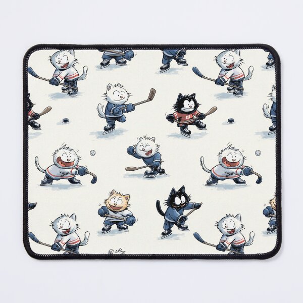 Item preview, Ice Hockey Cat  – Playful Hockey Cats in Action   | Cat Lover | Sport | Ice Hockey | Gift idea  designed and sold by VieUnique.
