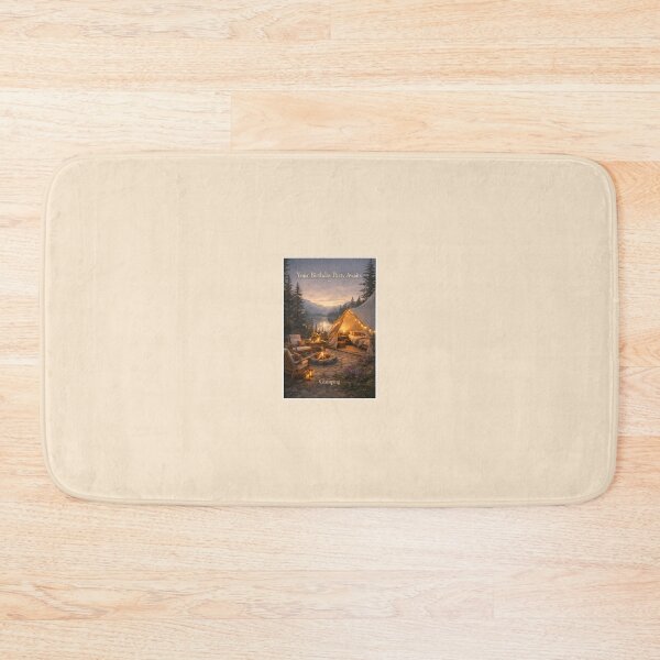 Item preview, Your Birthday Party Awaits — Glamping designed and sold by Novel Works Studio.