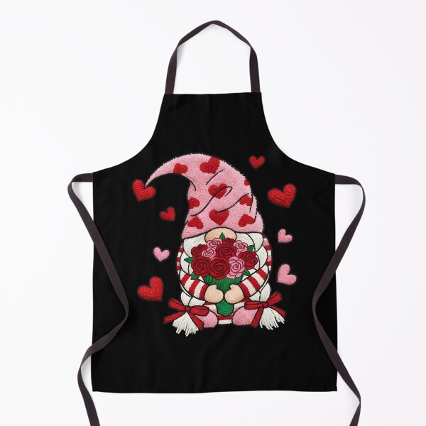 Item preview, Valentine Gnome Holding Roses Romantic Valentine's Day designed and sold by KroghDs.