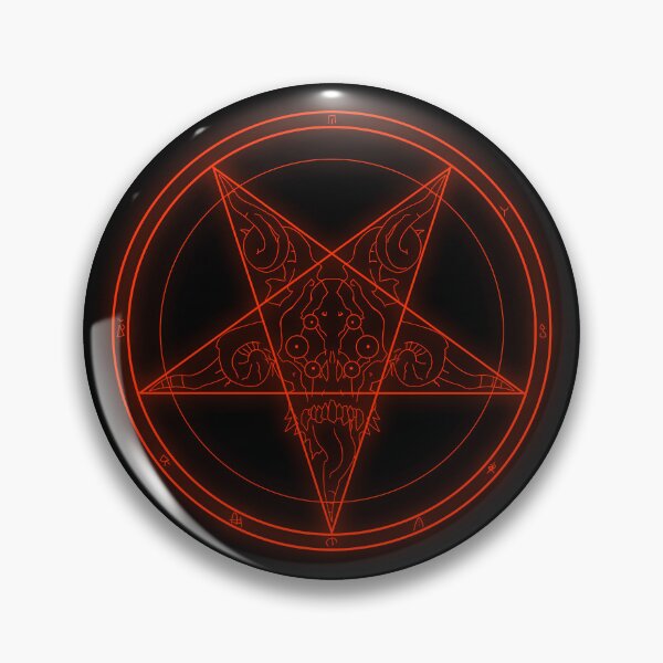 Item preview, Doom Neon Pentagram designed and sold by Power Up Prints.
