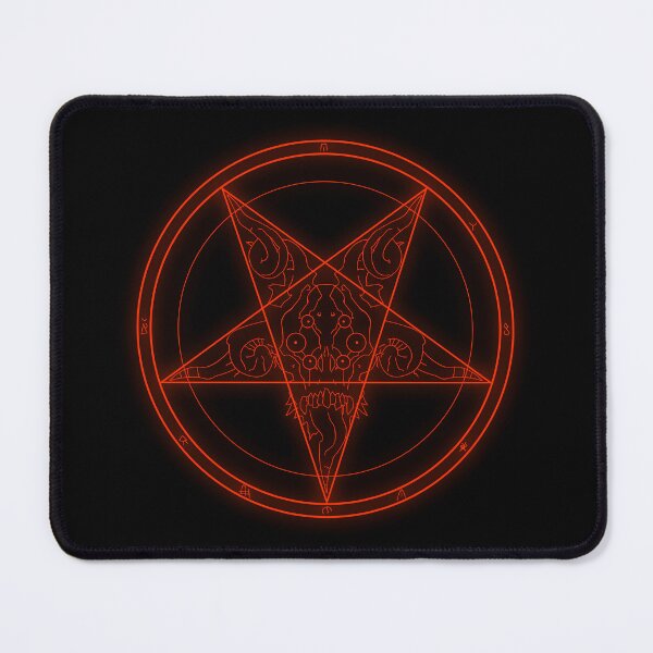 Item preview, Doom Neon Pentagram designed and sold by Power Up Prints.