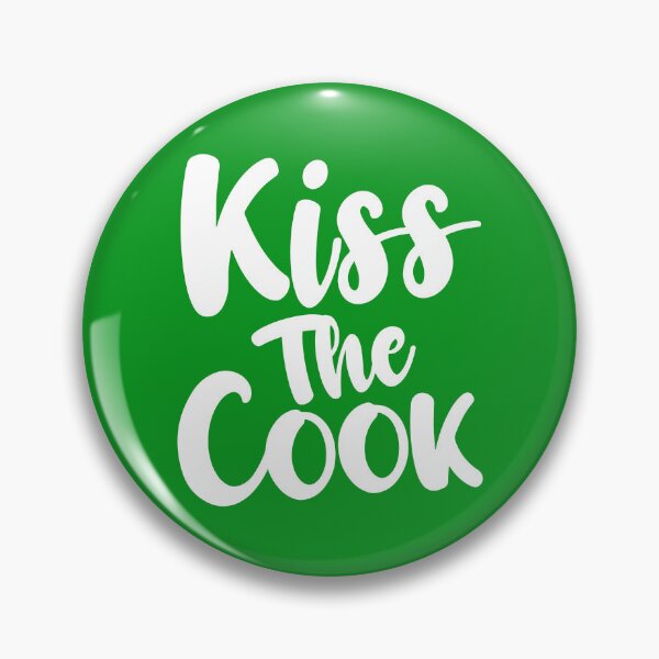 Item preview, Kiss The Cook. Funny Cooking Quote. Novelty Cooking. Kitchen Quote.  designed and sold by DesignHouse07.