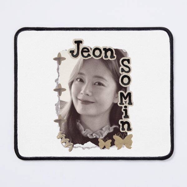 Item preview, Jeon So-min (전소민) Korean actress South Korean celebrity K-drama star Korean film Scrapbook Collage Cozy Y2K Vintage Design designed and sold by HELL0WBELLO.