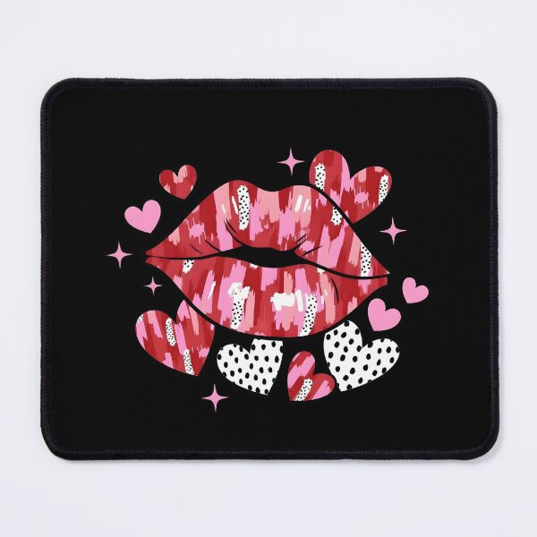 Item preview, Kiss Me Red Lips Valentine's Day Girls designed and sold by KroghDs.