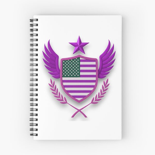 Item preview, USA FLAG Patriotic Shield with Blue Wings and Star designed and sold by blacK1982White.