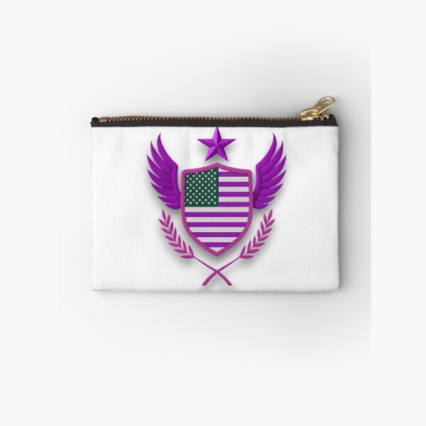 Item preview, USA FLAG Patriotic Shield with Blue Wings and Star designed and sold by blacK1982White.