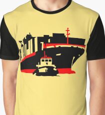 Container Ship Graphic T-Shirt