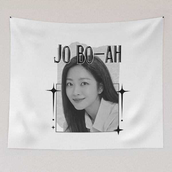 Item preview, Jo Bo-ah (조보아) Korean actress South Korean celebrity K-drama star Korean film Scrapbook Collage Cozy Y2K Vintage Design designed and sold by HELL0WBELLO.