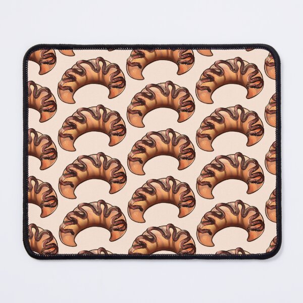 Item preview, Cute Chocolate Nutella Croissant designed and sold by pinkbobabear.