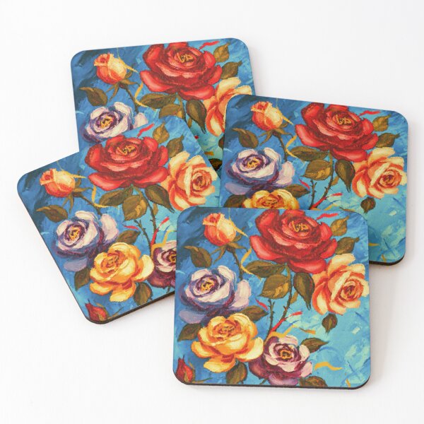 Item preview, Vivid Roses From The Garden designed and sold by Natalie Holland.