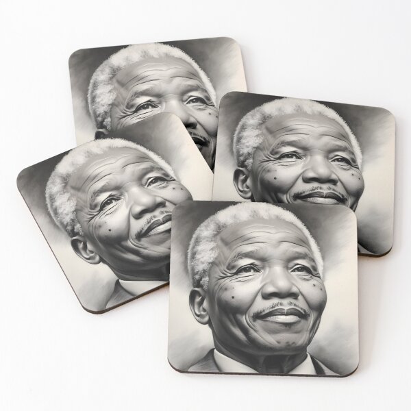 Item preview, Nelson Mandela designed and sold by WorldofCharcoal.