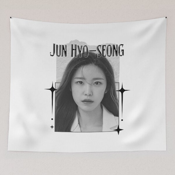 Item preview, Jun Hyo-seong (전효성) Korean actress South Korean celebrity K-drama star Korean film Scrapbook Collage Cozy Y2K Vintage Design designed and sold by HELL0WBELLO.
