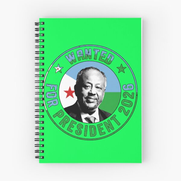 Item preview, Djibouti - wanted for president2026 designed and sold by DjibProp.